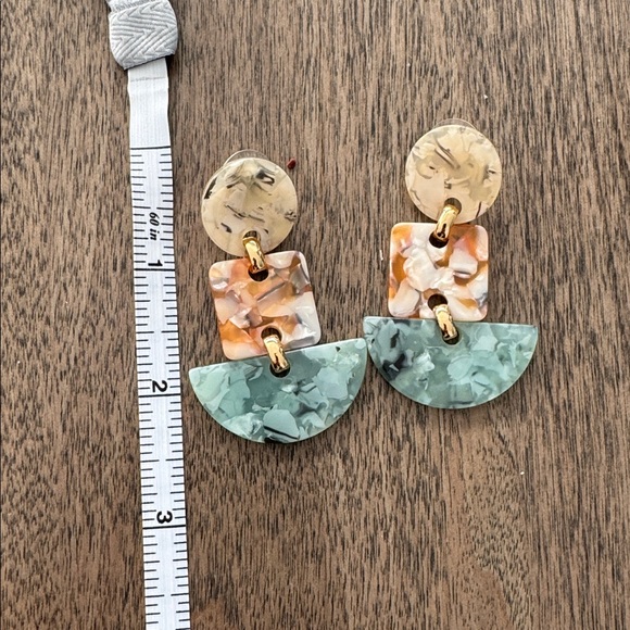 Multicolored earrings - Picture 5 of 5